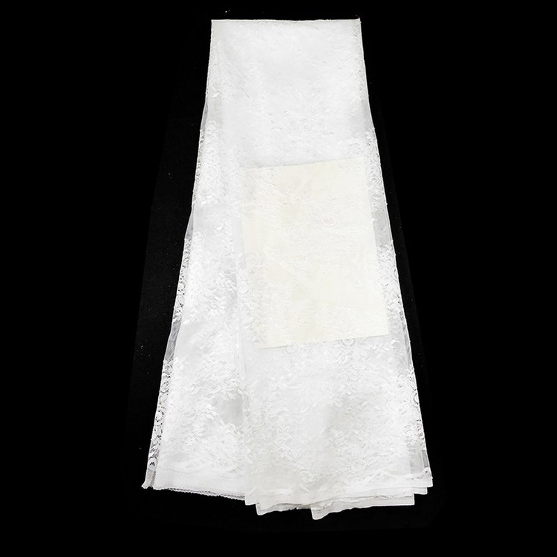 Sunflower Scallop Edge Wave Nylon Lace Fabric for Women's Wear Wholesa 10